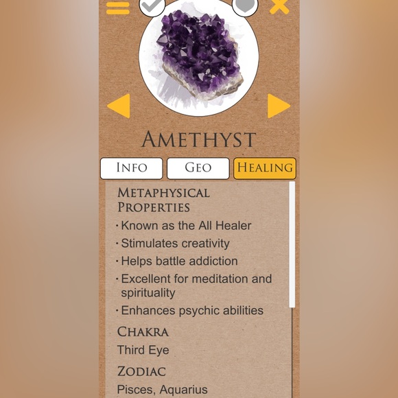 Raw Amethysts Crystal - Picture 2 of 2